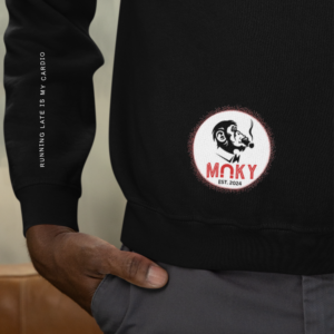 MNKY Running Late Sweatshirt (Male)