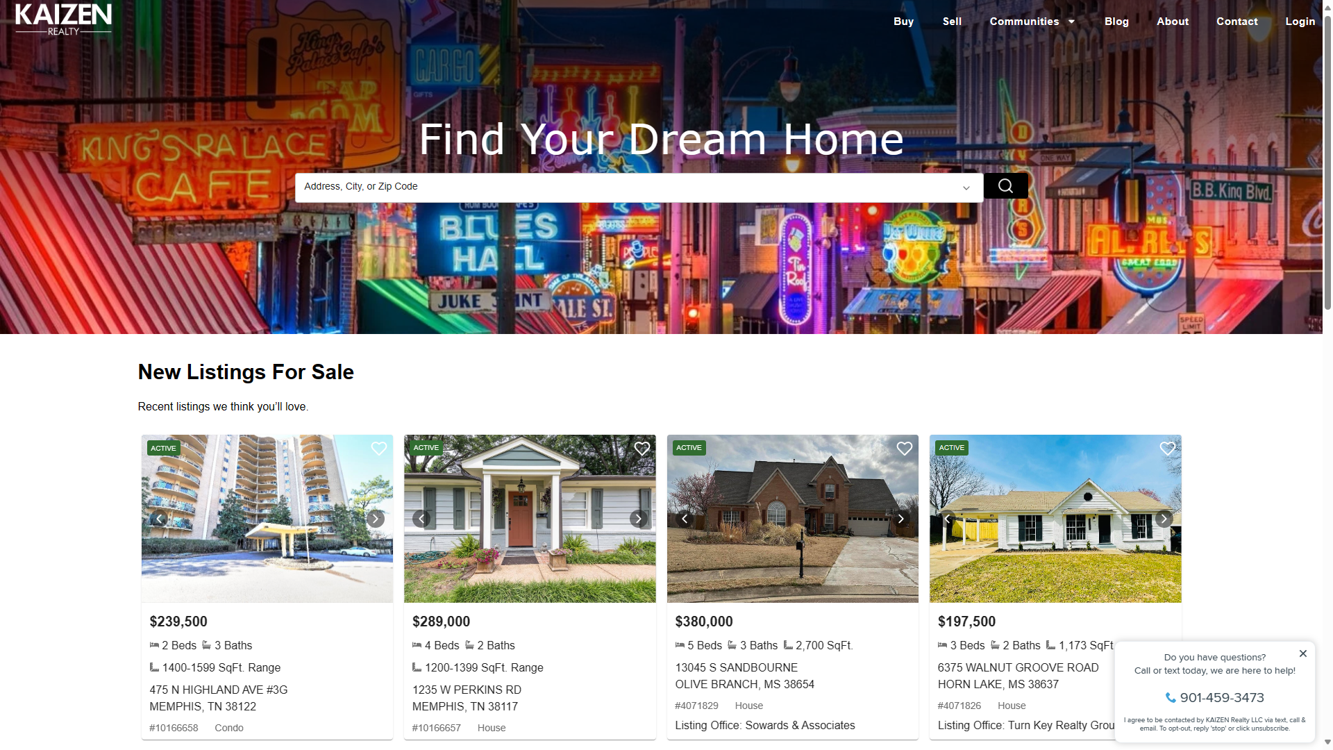 Memphis Buy Sell Home Page