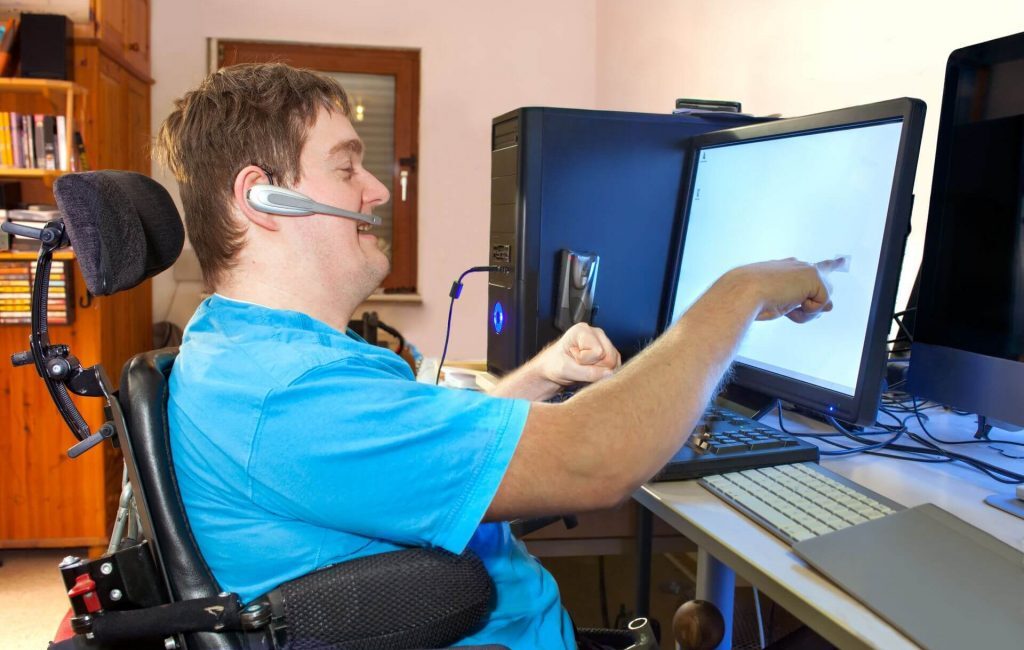 disabled on a computer